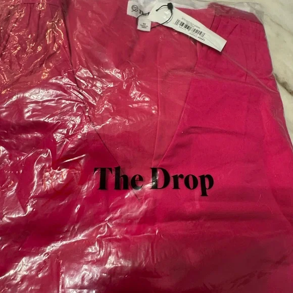 Vibrant Pink A-Line Dress with Cutout Detail - Picture 7 of 9